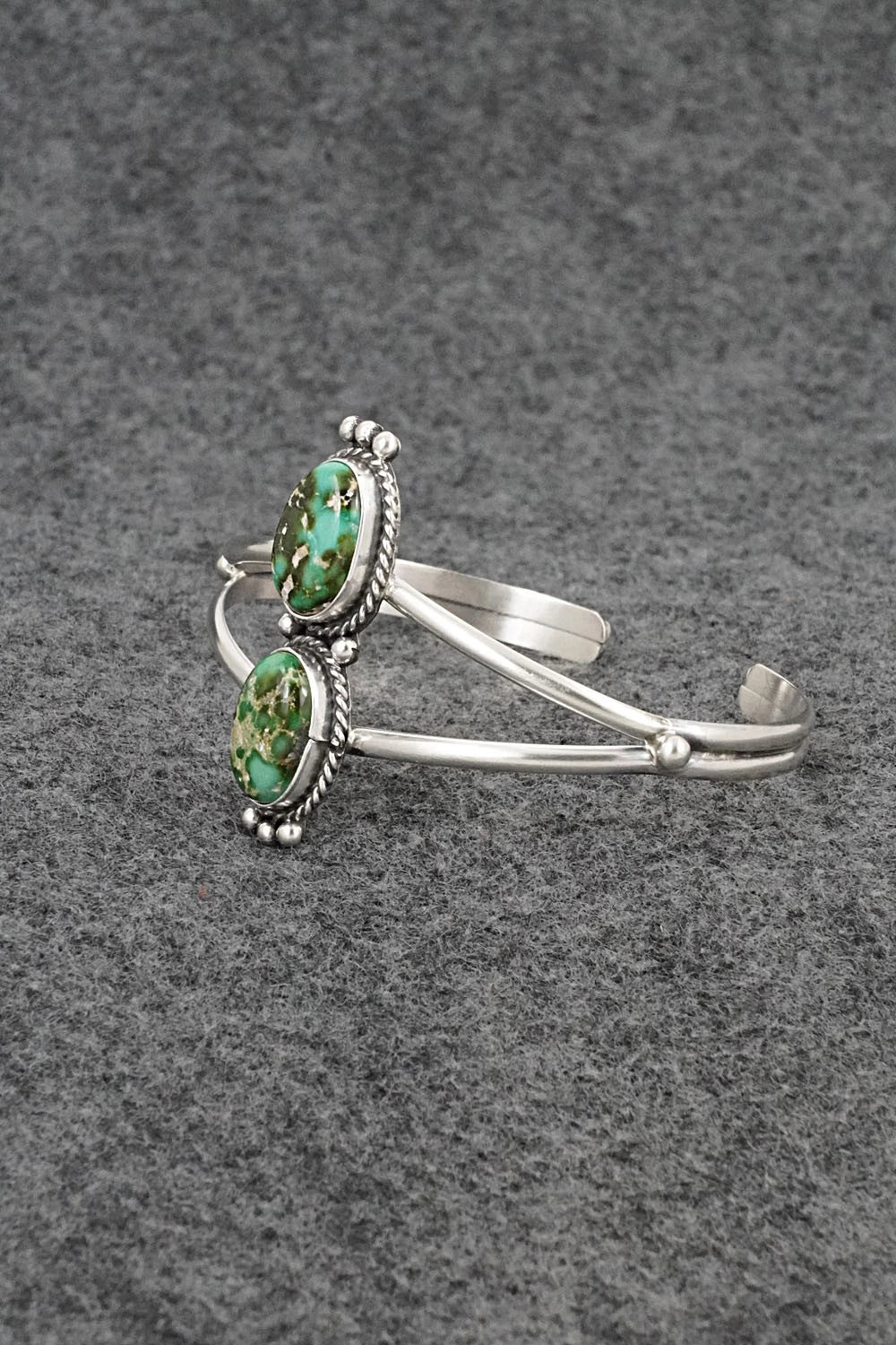 Turquoise & Sterling Silver Bracelet - Rena Begay