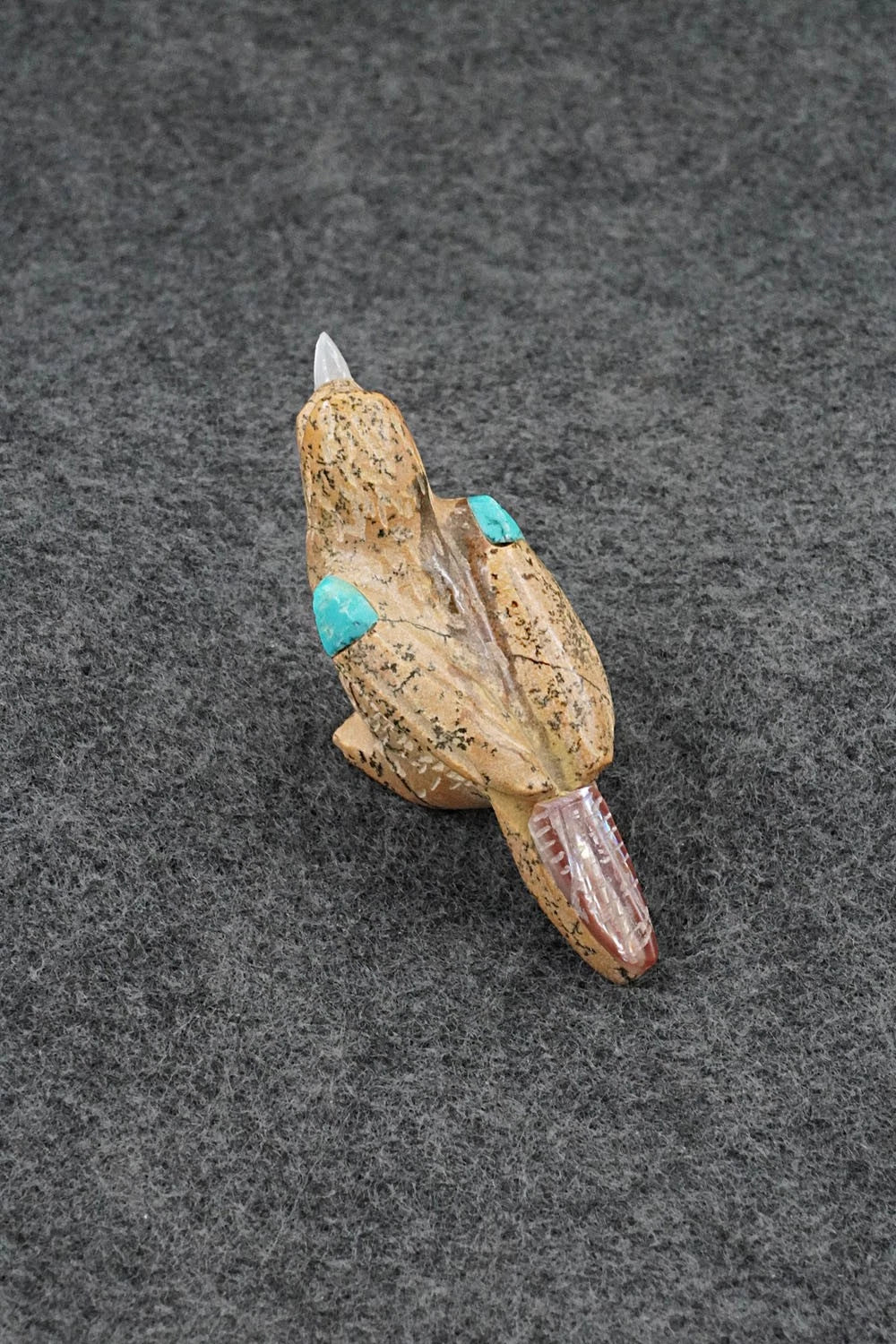 Bird Zuni Fetish Carving - Freddie Leekya