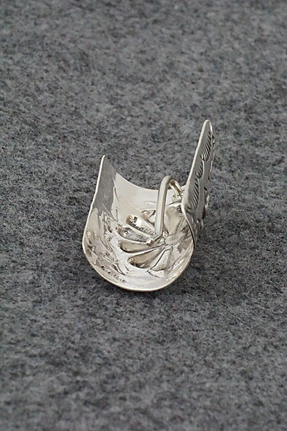 Turquoise & Sterling Silver Hair Pin - Arlene Soce
