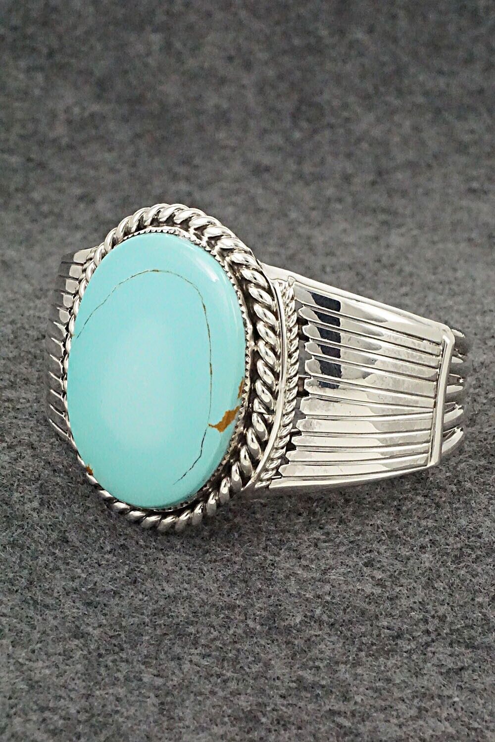 Turquoise & Sterling Silver Bracelet - Anthony Brown