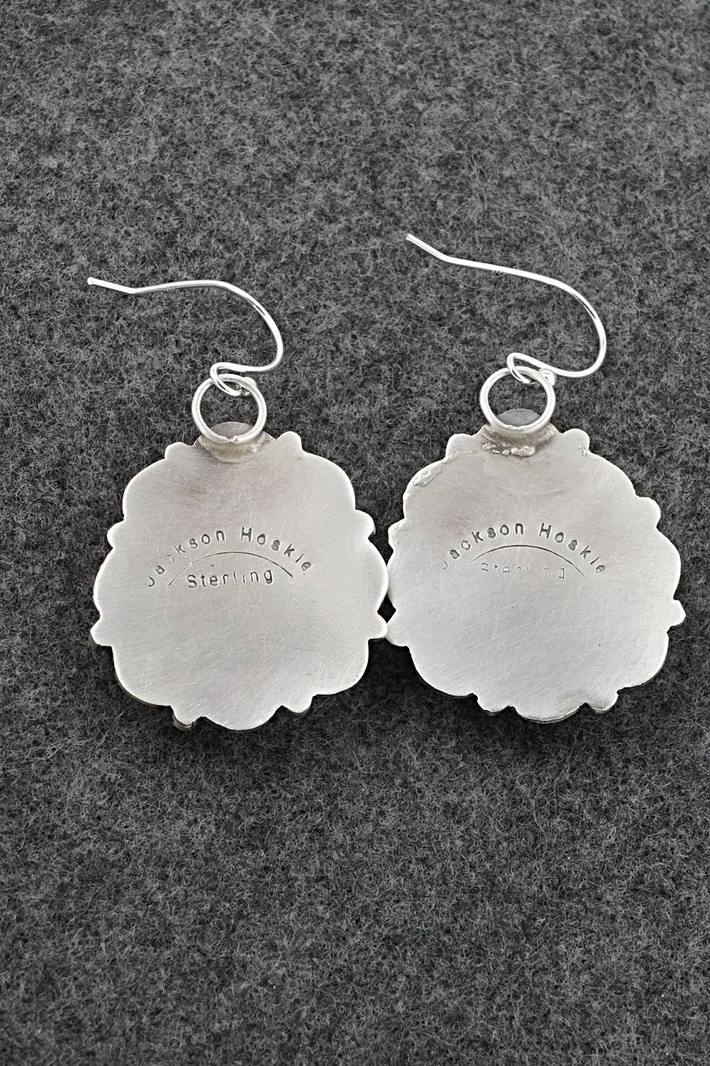 Turquoise & Sterling Silver Earrings - Jackson Hoskie