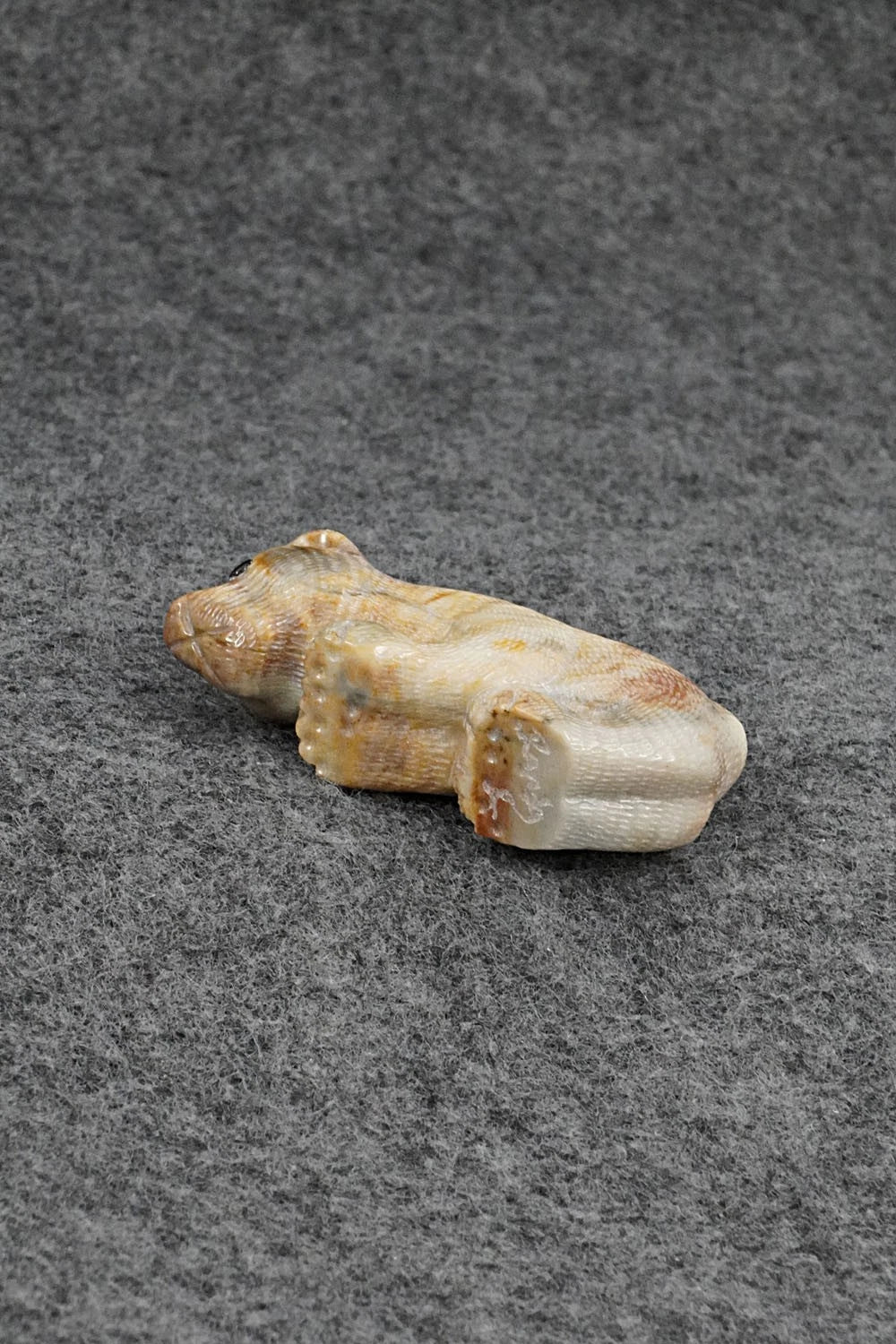 Mountain Lion Zuni Fetish Carving - Randy Lucio