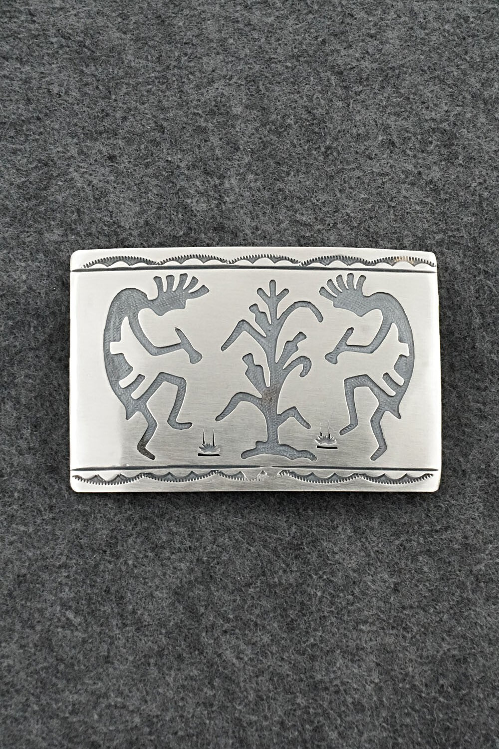 Sterling Silver Belt Buckle - Ralph Bia Jr.