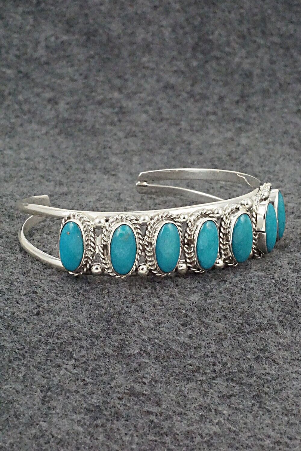 Turquoise & Sterling Silver Bracelet - Roberta Begay