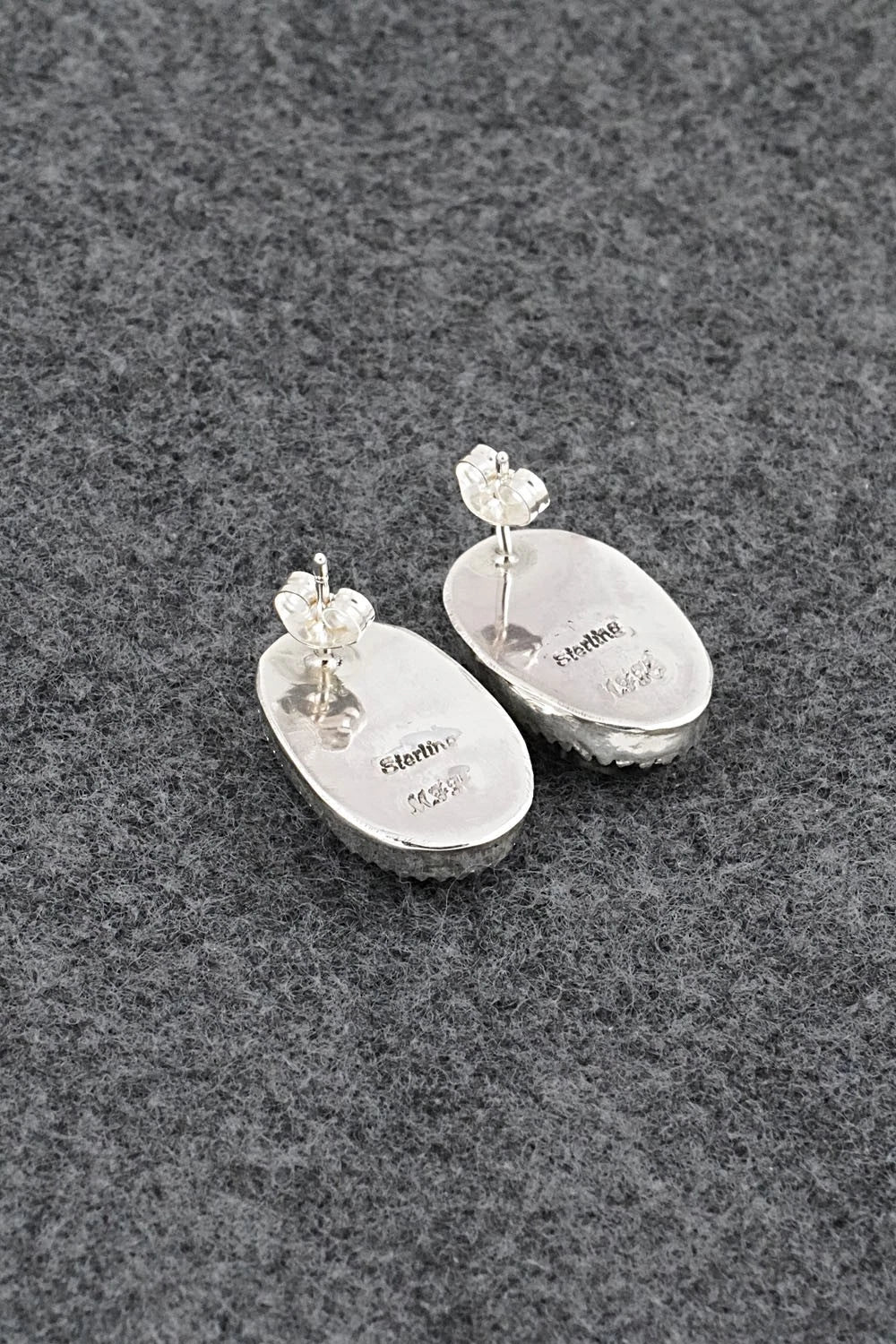 Morado & Sterling Silver Earrings - Murray Hannaweeka