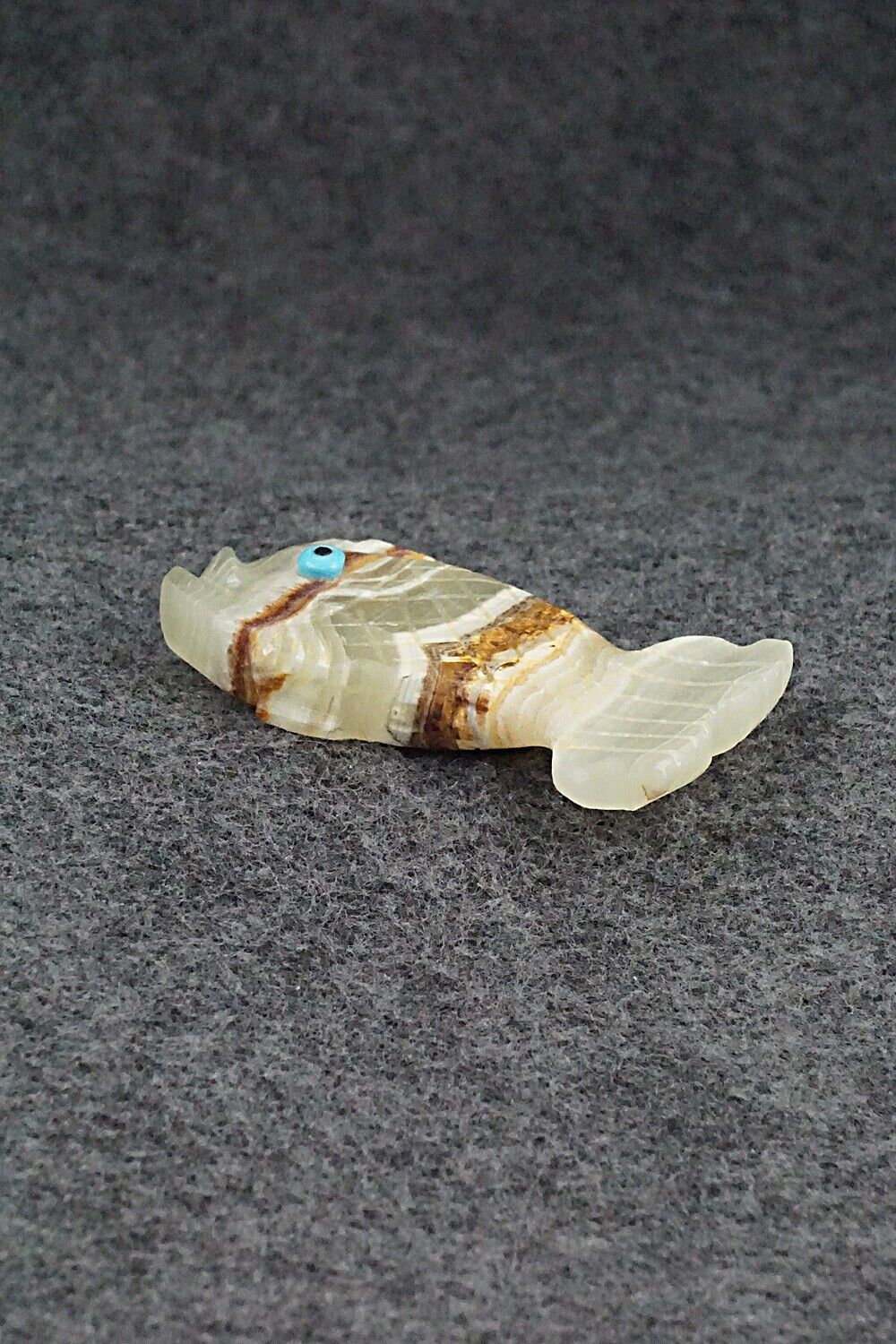 Fish Zuni Fetish Carving - Danette Laate