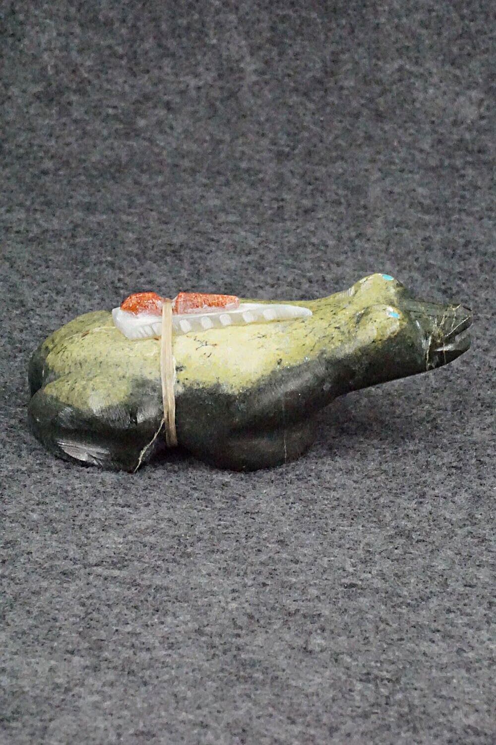 Frog Zuni Fetish Carving - Delvin Leekya