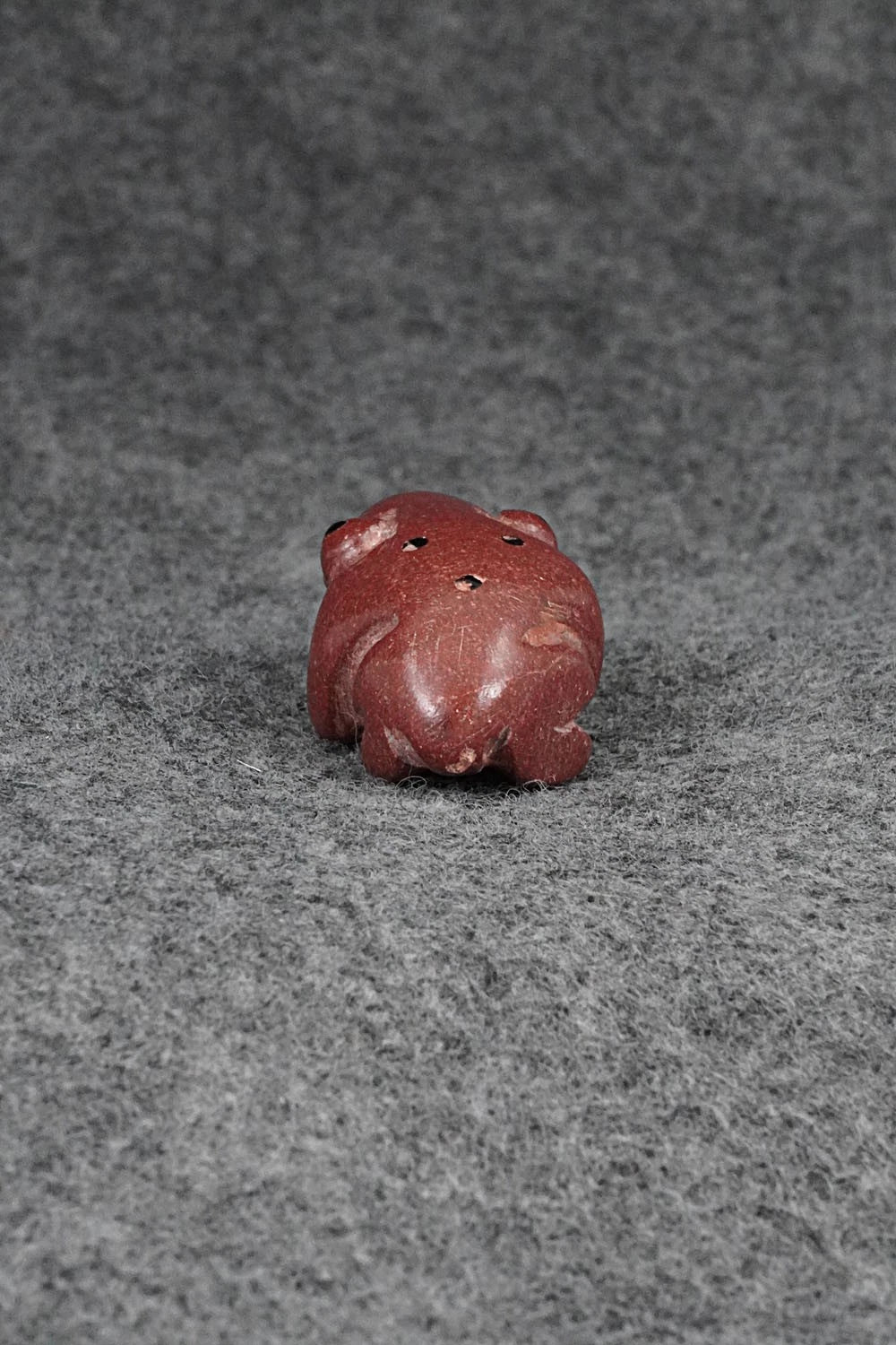 Frog Zuni Fetish Carving - Justin Red Elk