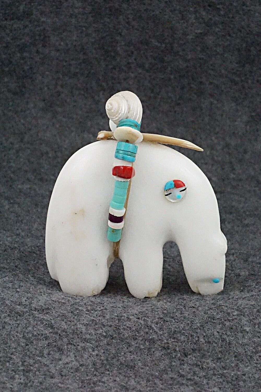 Bear Zuni Fetish Carving - Michael Laweka