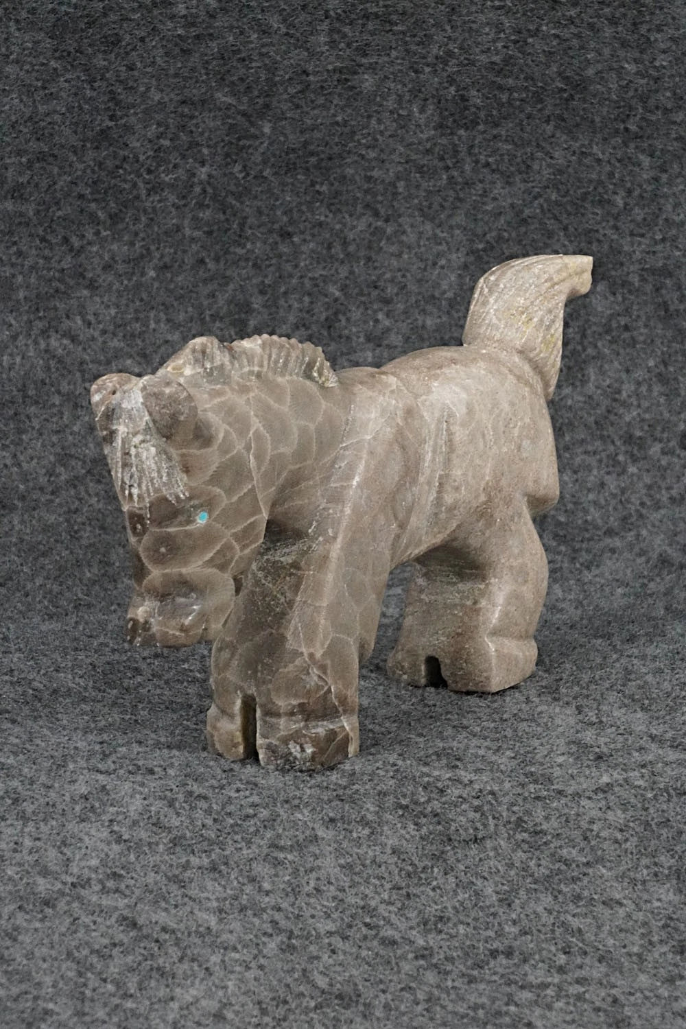 Horse Zuni Fetish Carving - Tony Mackel