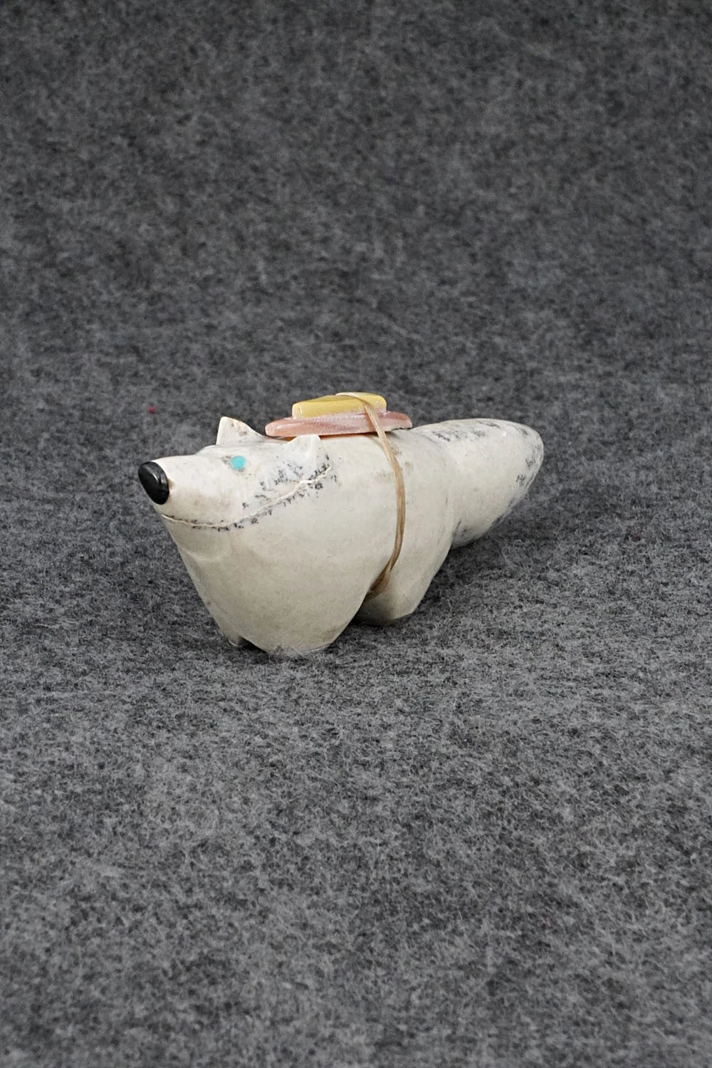 Fox Zuni Fetish Carving - Delvin Leekya