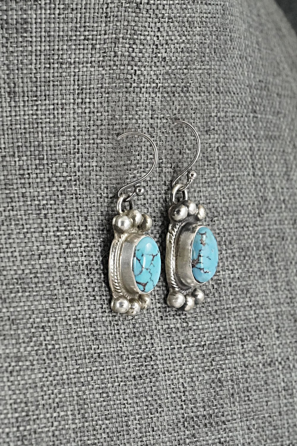 Turquoise & Sterling Silver Squash Blossom Set - Kathleen Livingston