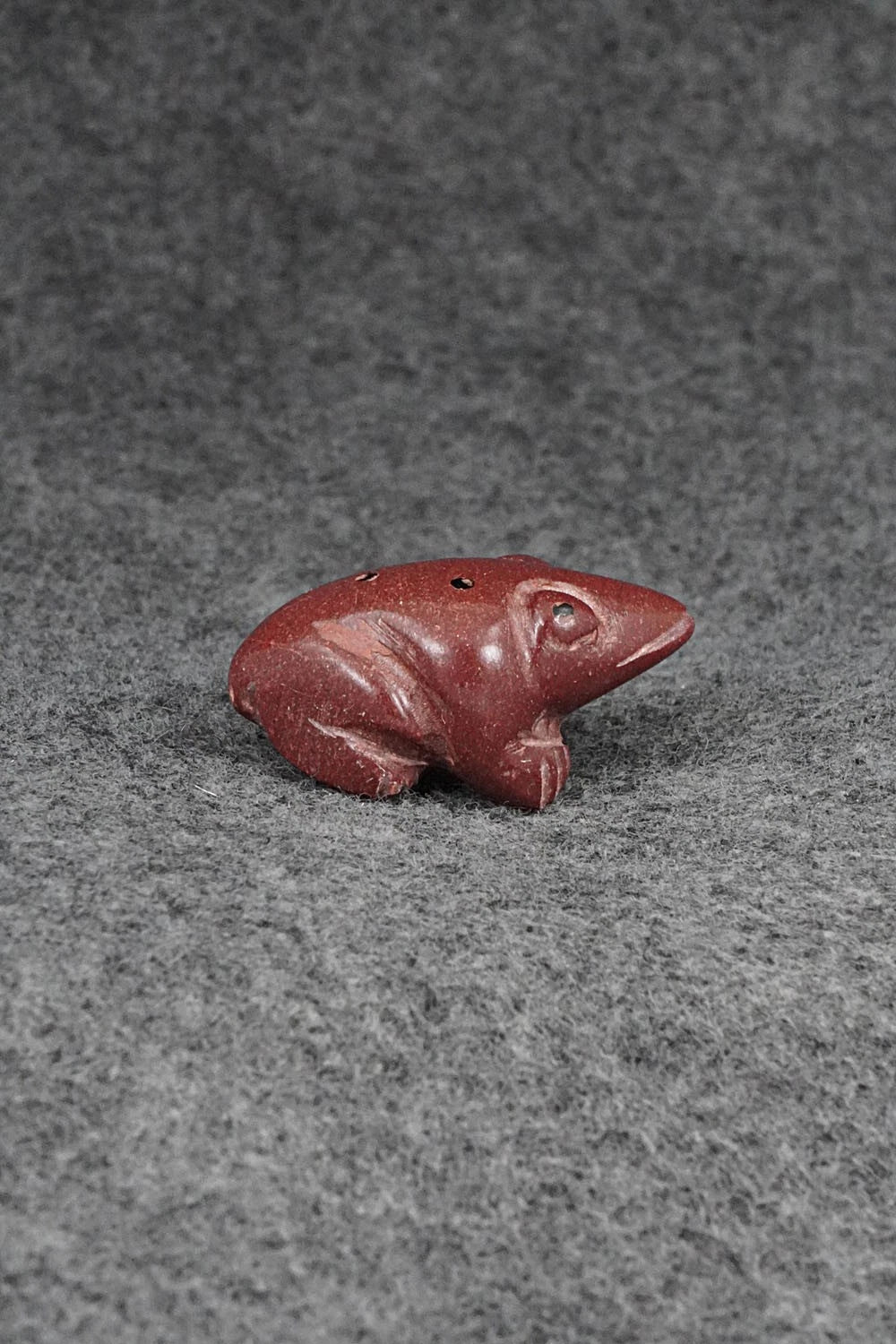 Frog Zuni Fetish Carving - Justin Red Elk