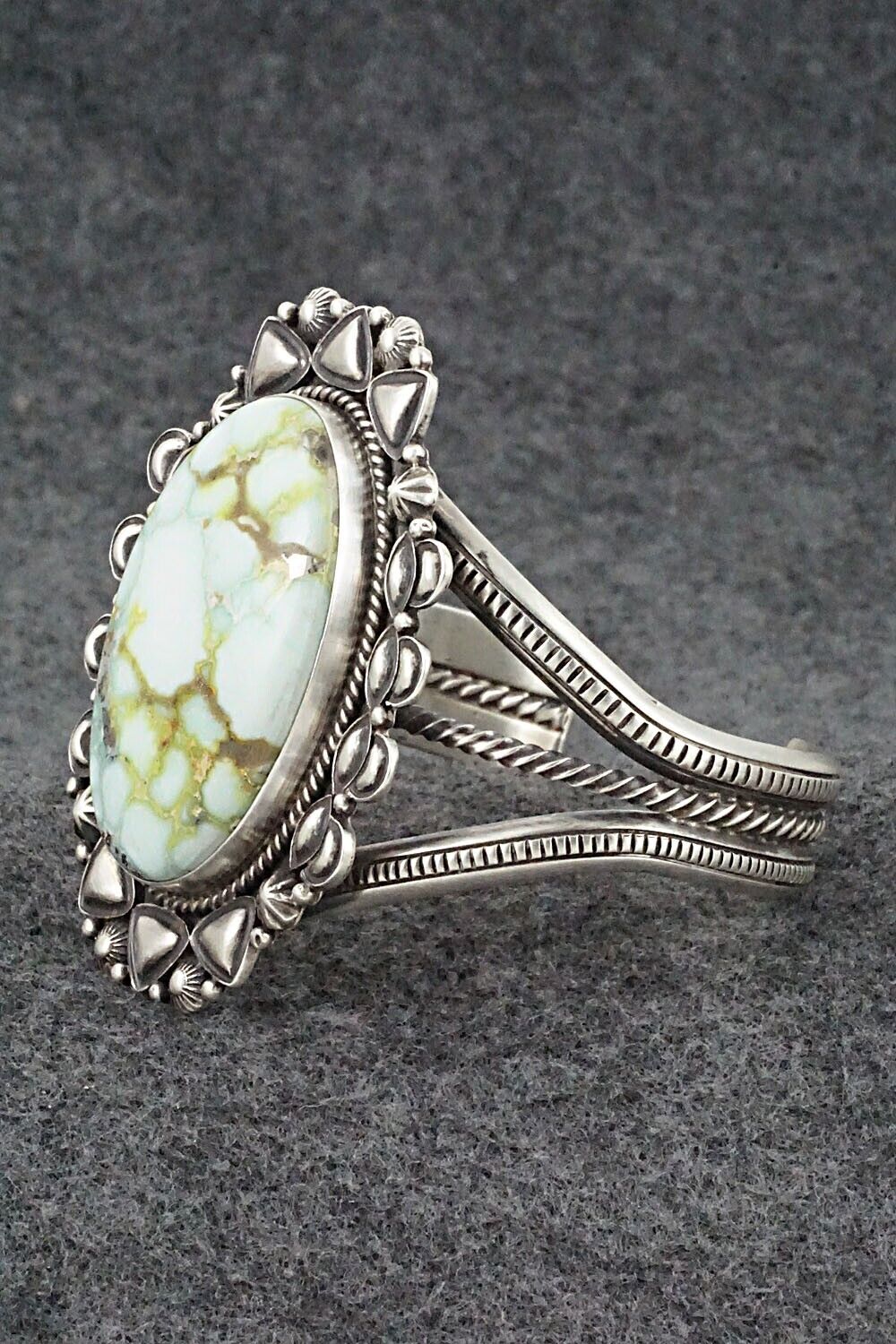 Turquoise & Sterling Silver Bracelet - Derrick Gordon