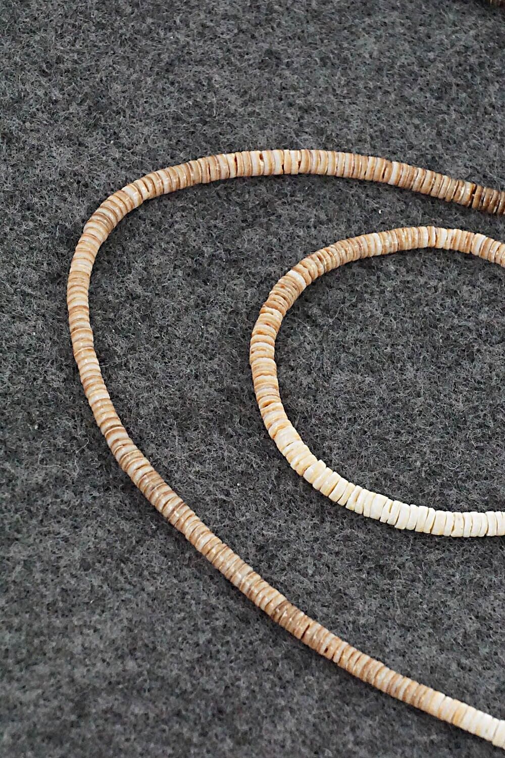 Shell Beaded Necklace 24"- Ramona Bird