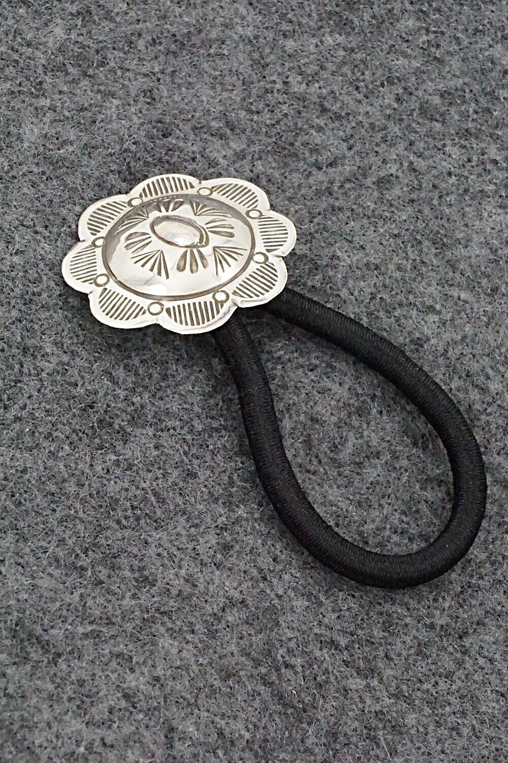 Sterling Silver Hair Tie - Bertha Begay