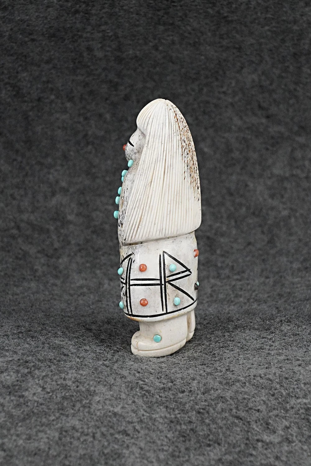 Corn Maiden Zuni Fetish Carving - Claudia Peina