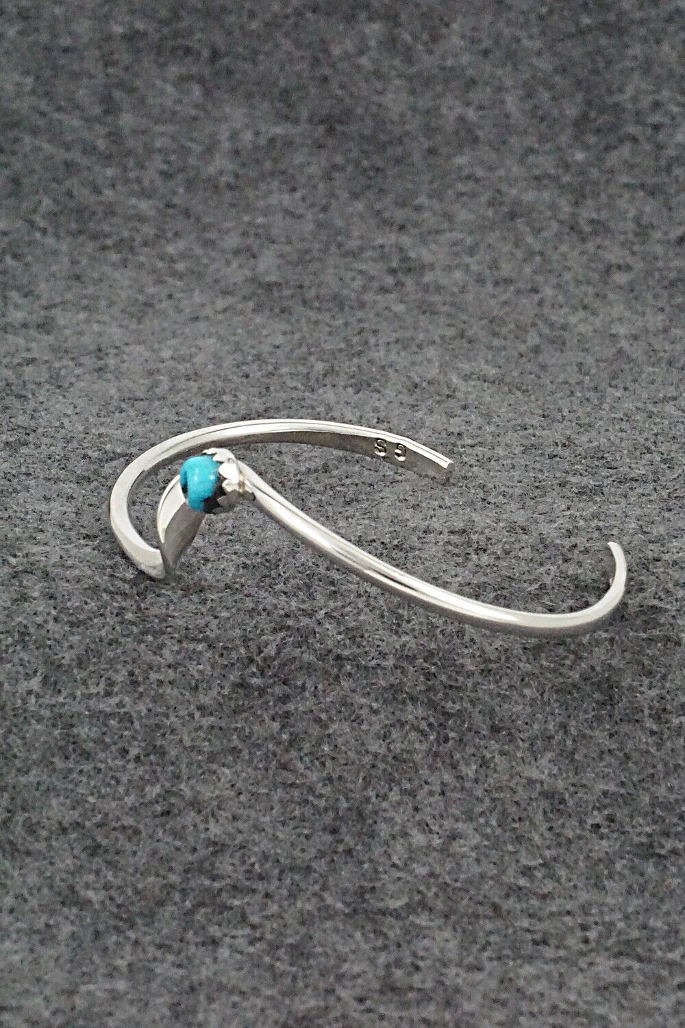 Turquoise & Sterling Silver Bracelet - Yolanda Skeets
