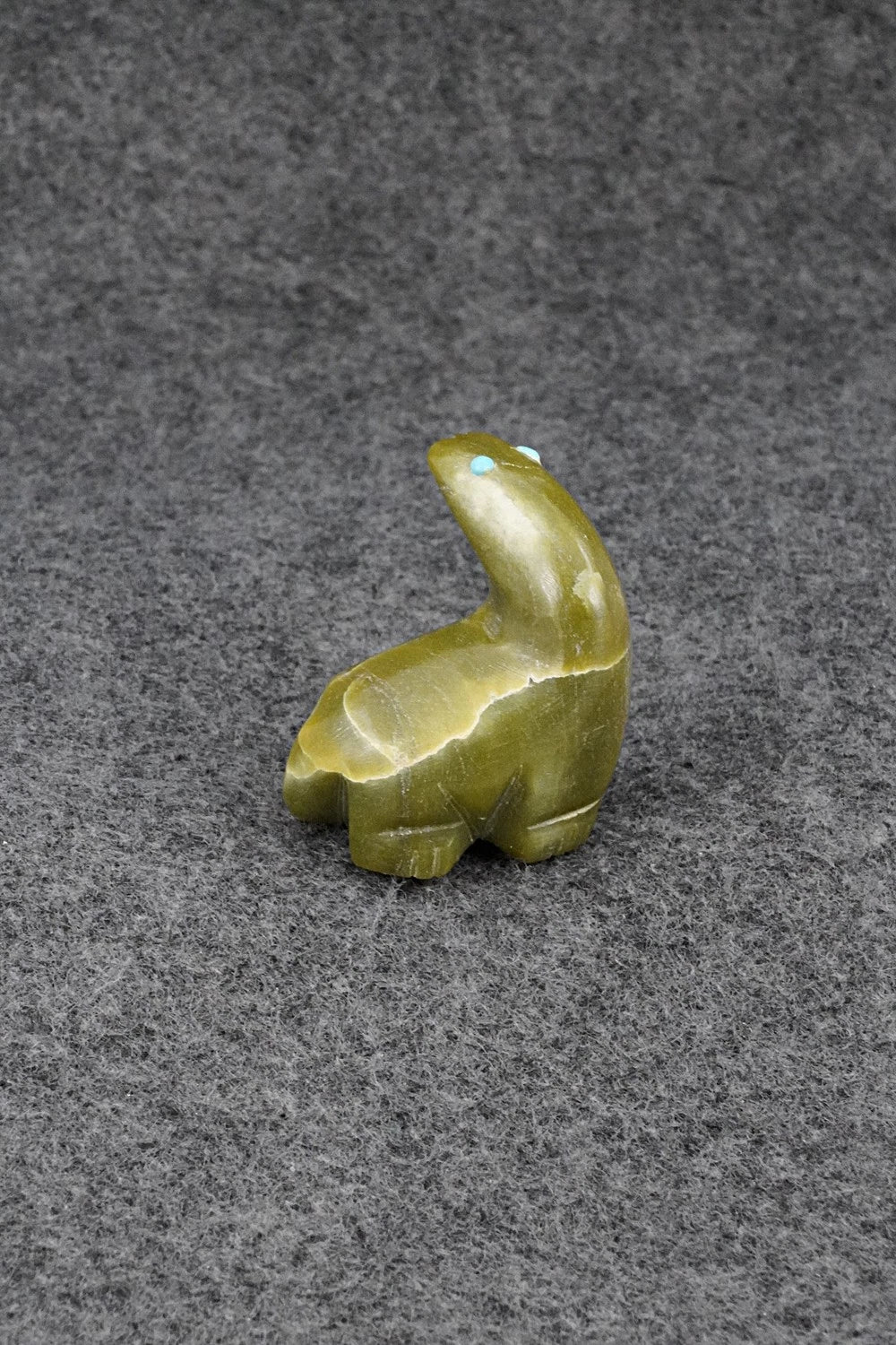 Dinosaur Zuni Fetish Carving - Cody Chavez