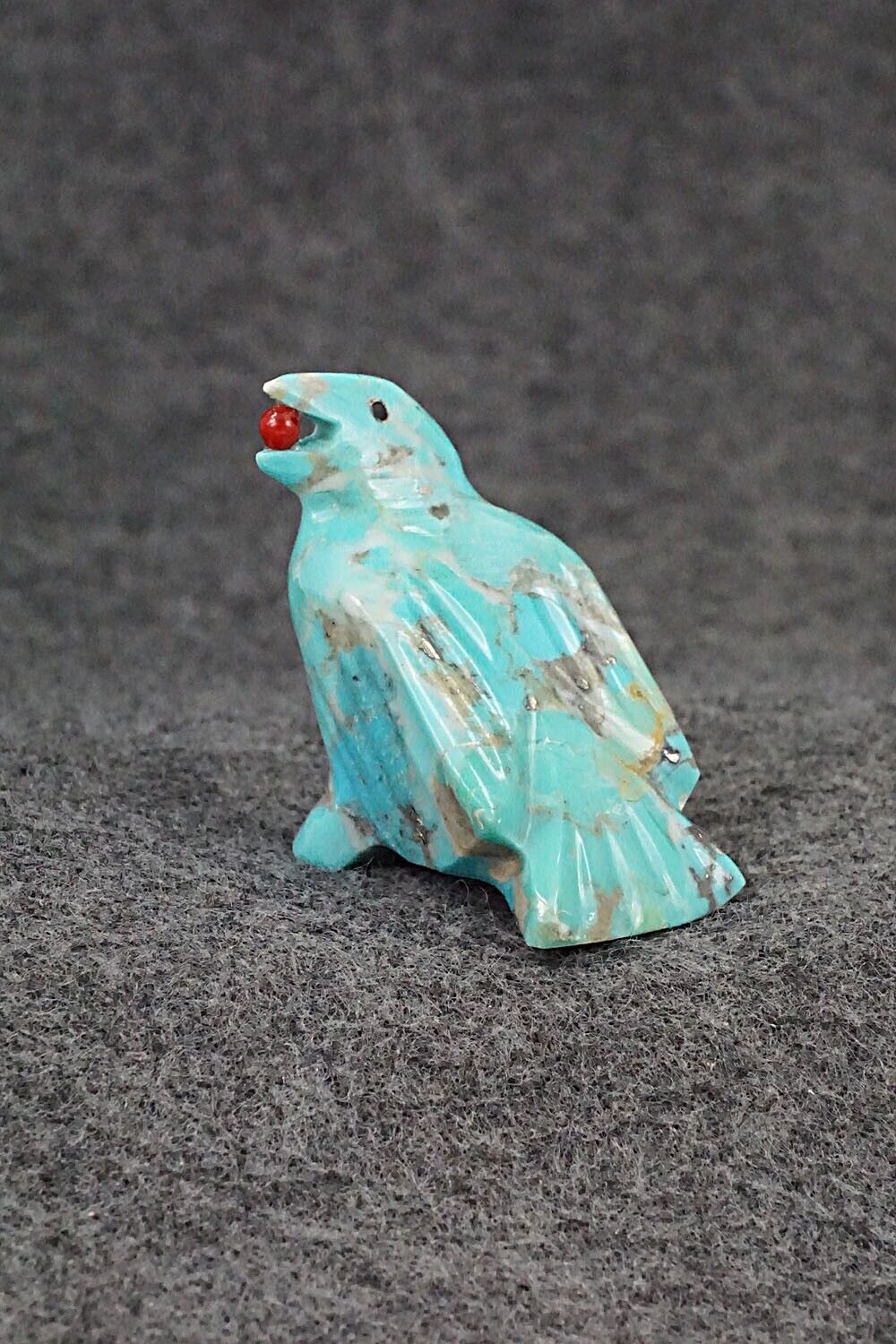 Crow Zuni Fetish Carving - Calvert Bowannie