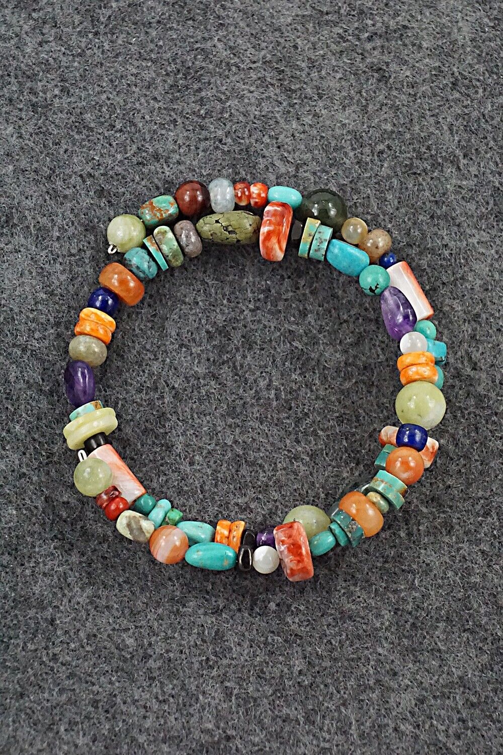 Multi-Stone Beaded Bracelet - Helen Tsosie