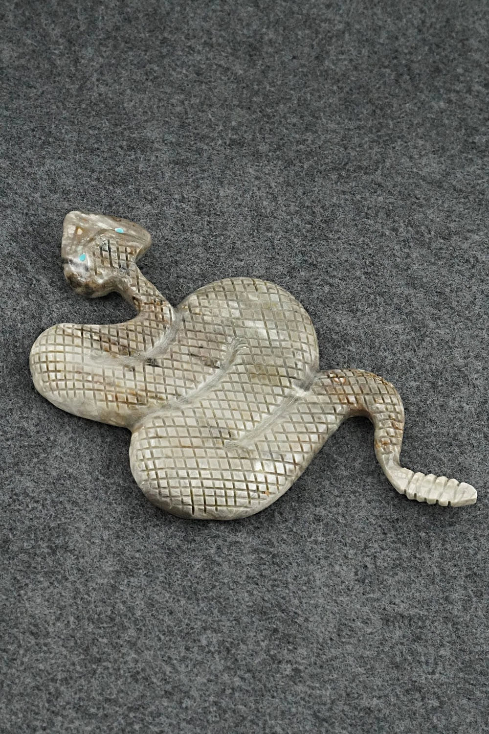 Rattlesnake Zuni Fetish Carving - Paulette & Farlan Quam