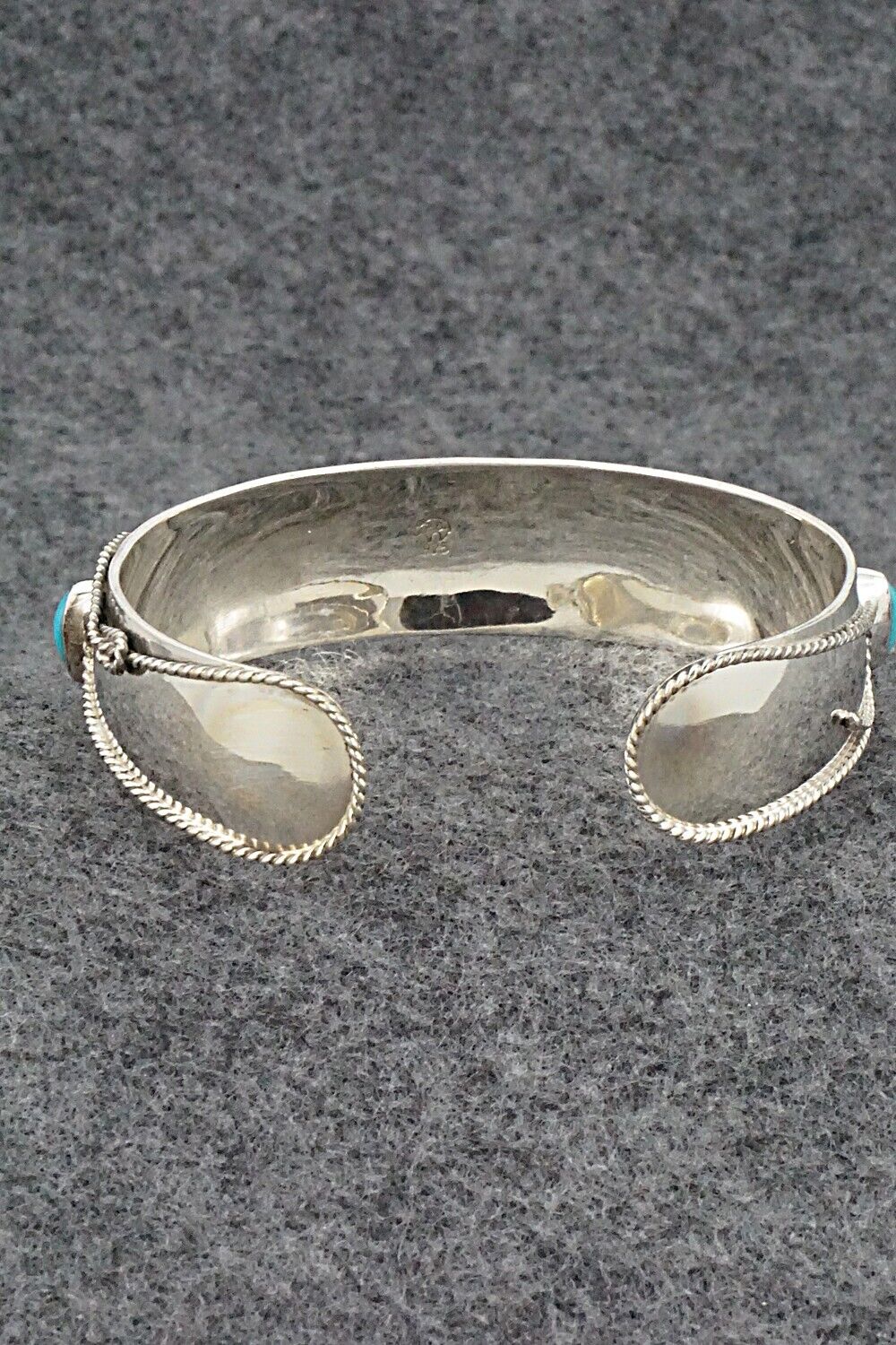 Turquoise & Sterling Silver Bracelet - Bobby Platero