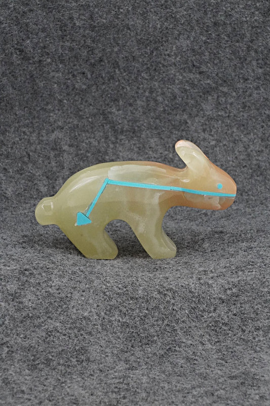 Rabbit Zuni Fetish Carving - Kenric Laiwakete