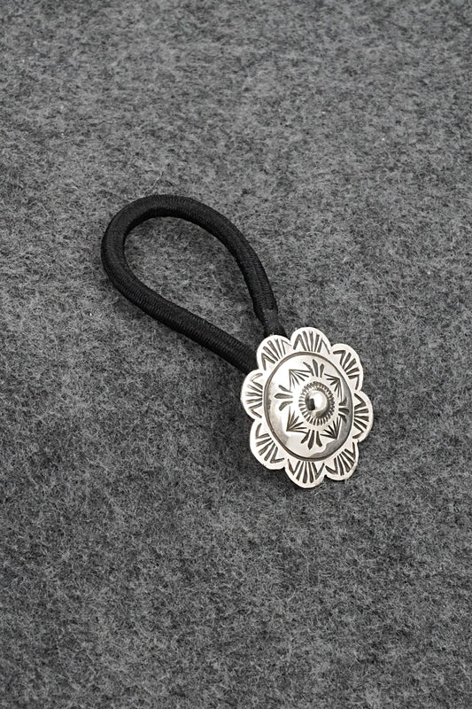 Sterling Silver Hair Tie - Bertha Begay