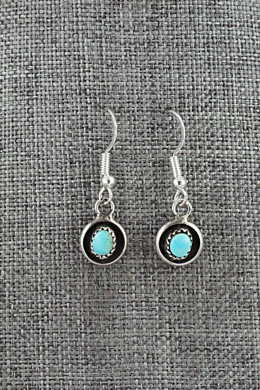 Turquoise & Sterling Silver Squash Blossom Set - Phil Garcia