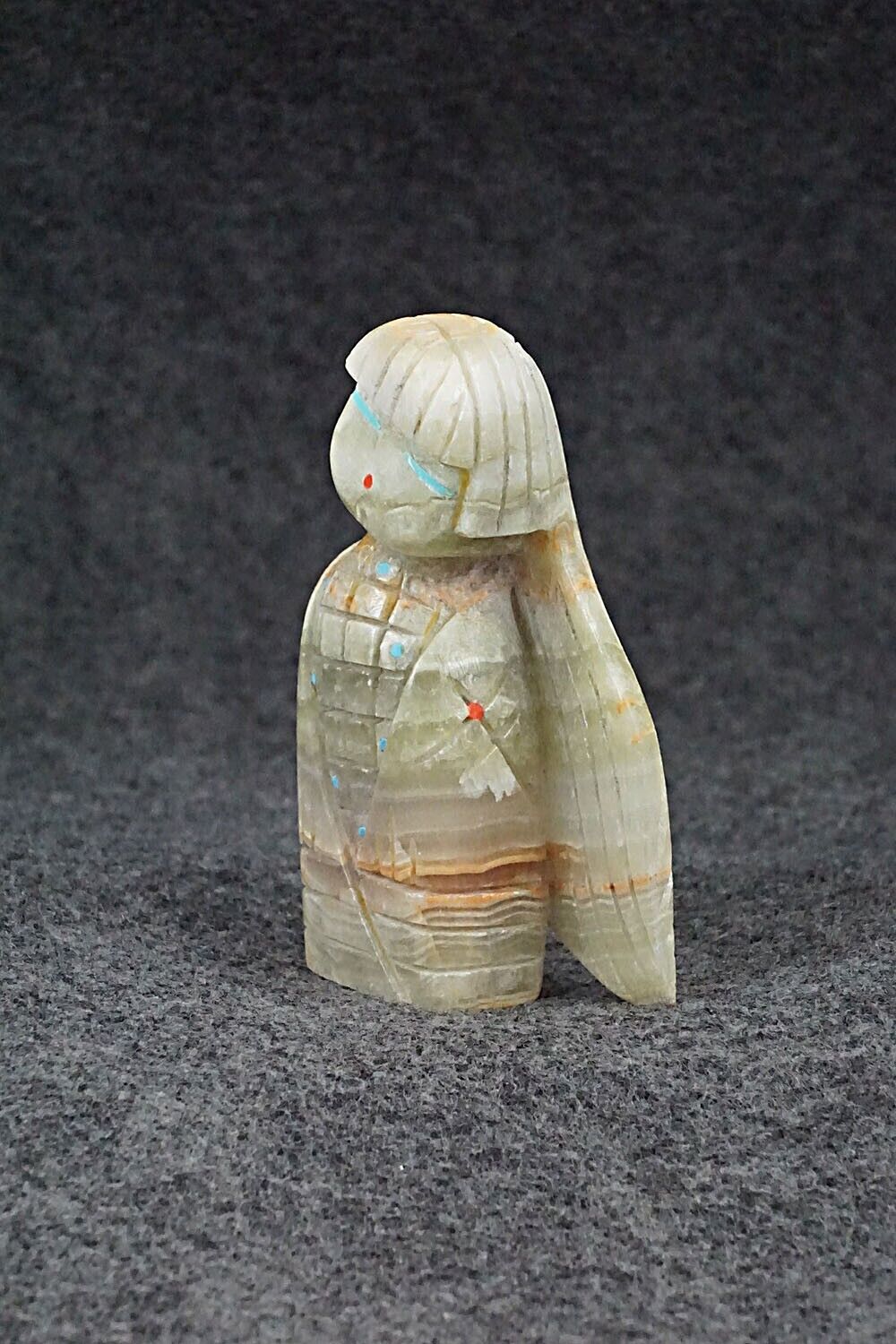 Corn Maiden Zuni Fetish Carving - Douglas Martza