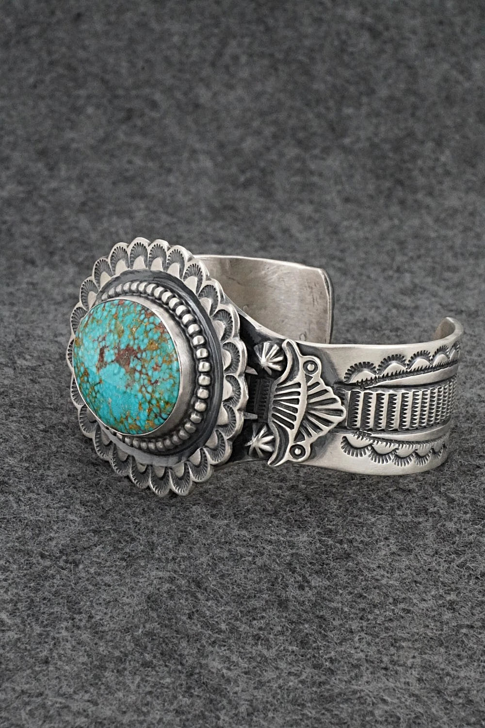 Turquoise & Sterling Silver Bracelet - Randy Boyd
