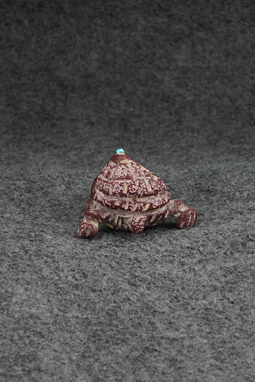 Turtle Zuni Fetish Carving - Bryan Peynasta