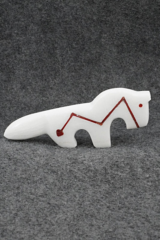 Horse Zuni Fetish Carving - Kenric Laiwakete