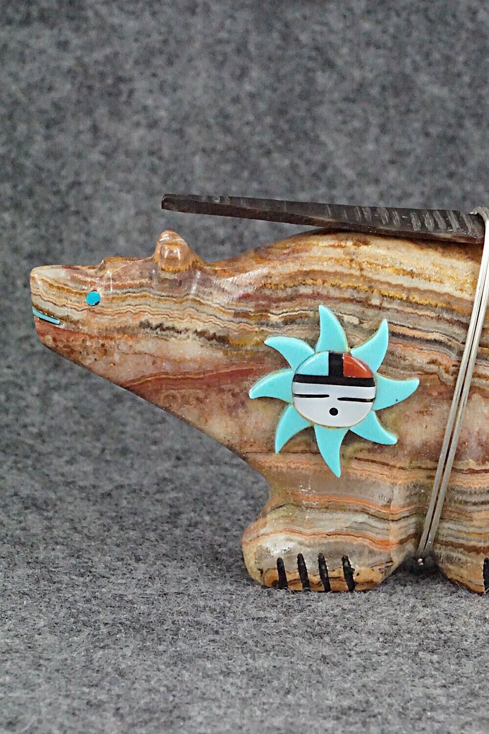 Bear Zuni Fetish Carving - Darrin Boone