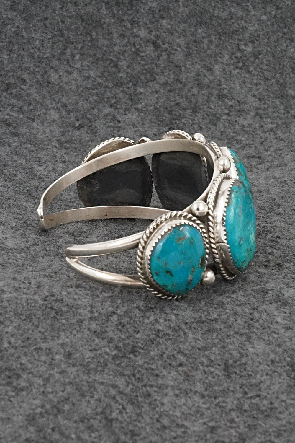 Turquoise & Sterling Silver Bracelet - Ray Nez