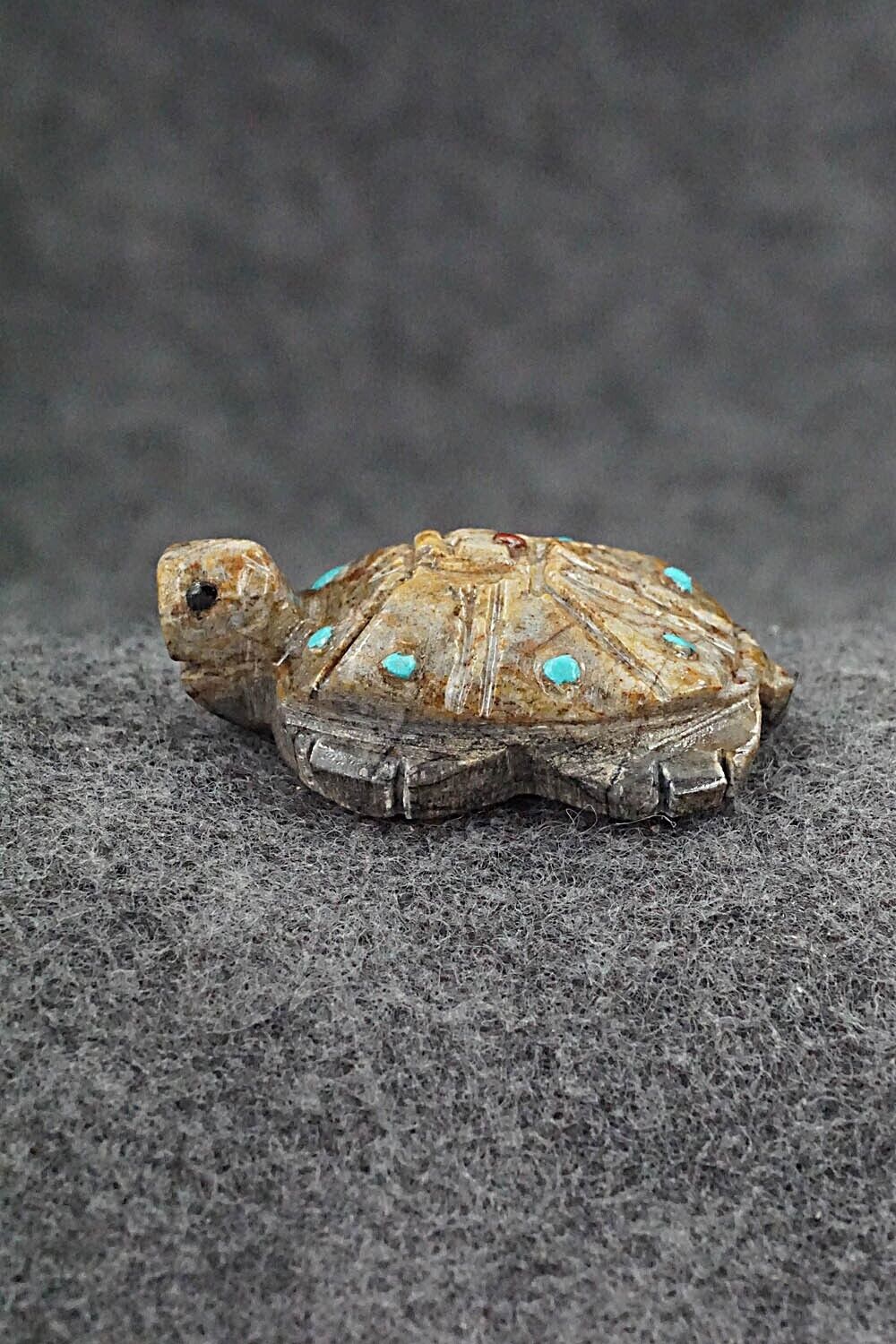 Turtle Zuni Fetish Carving - Carl Etsate
