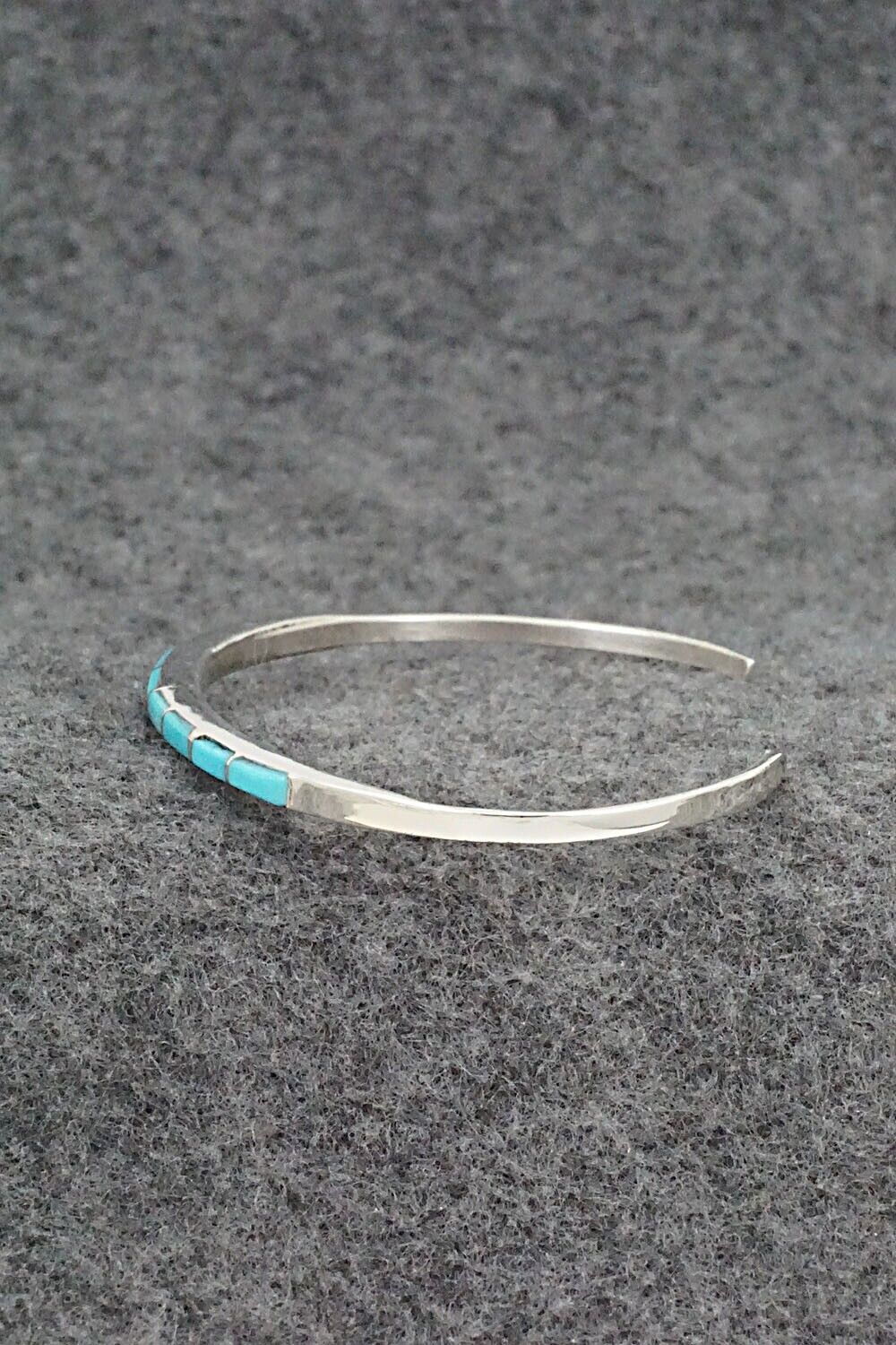 Turquoise & Sterling Silver Bracelet - Jeanette Chavez