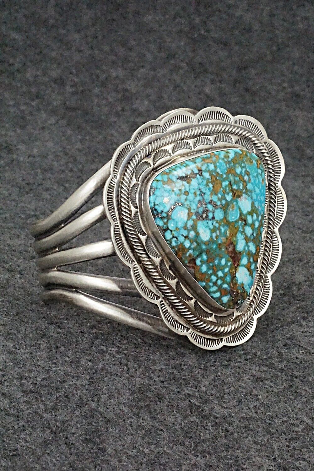 Turquoise & Sterling Silver Bracelet - Thomas Francisco