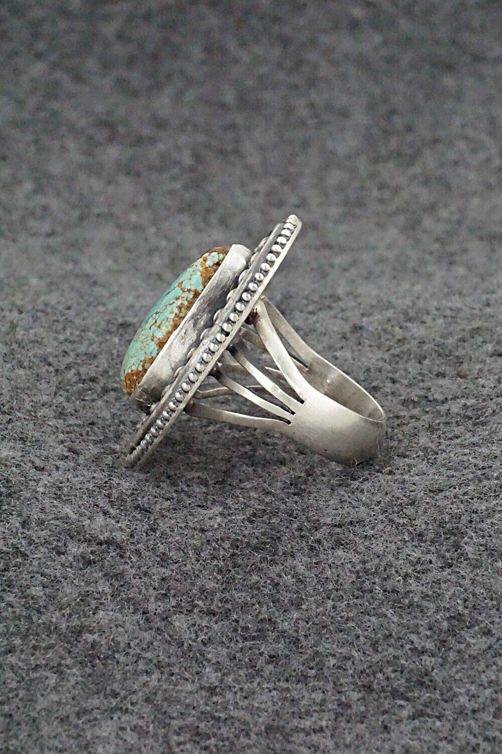 Turquoise & Sterling Silver Ring - Marita Benally - Size 7