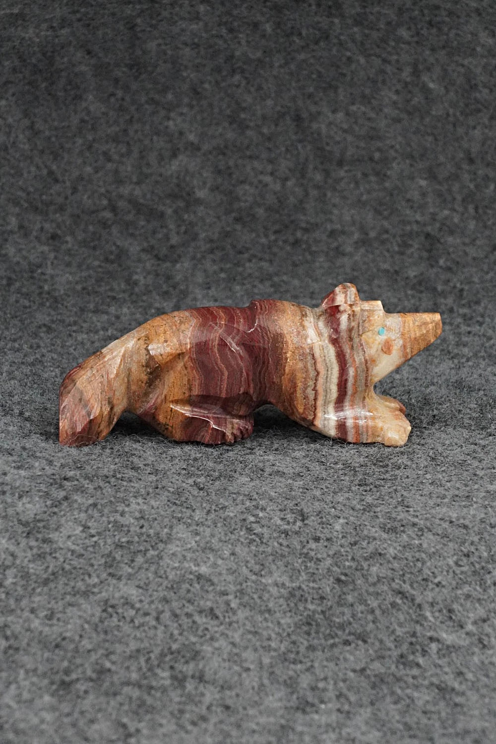 Wolf Zuni Fetish Carving - Tony Mackel