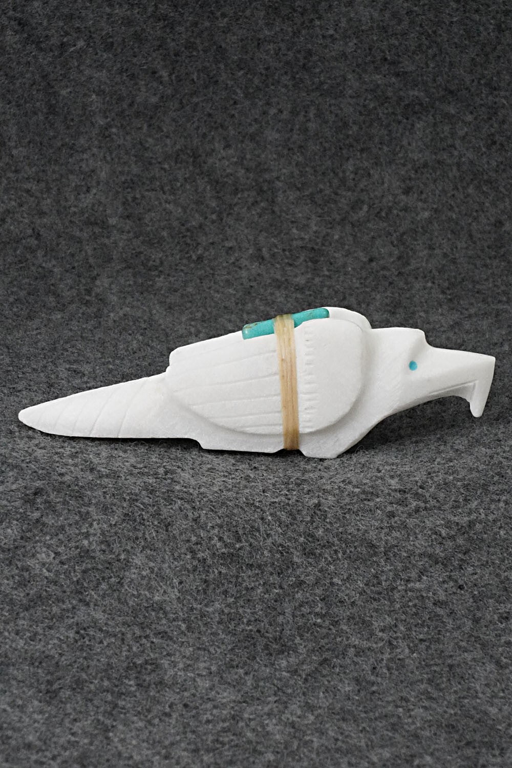 Eagle Zuni Fetish Carving - Herbert Halate