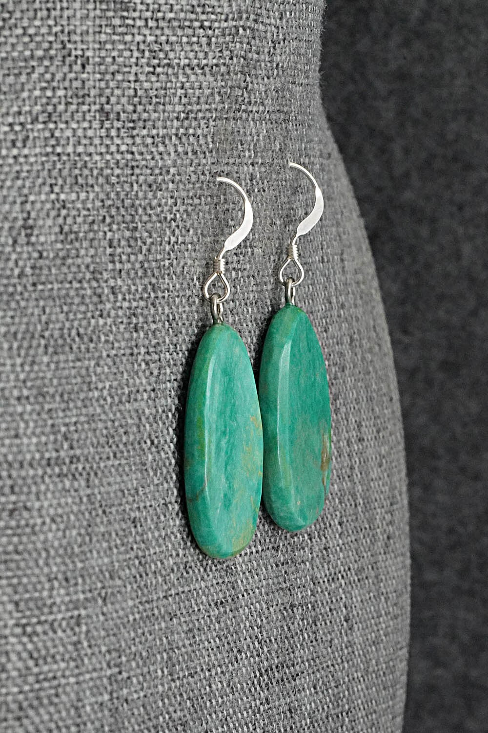 Turquoise & Sterling Silver Earrings - Tammy Nolcot