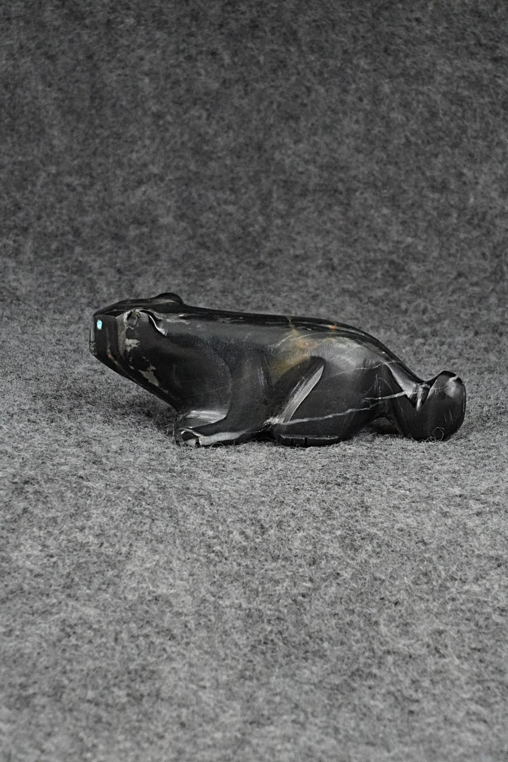 Mountain Lion Zuni Fetish Carving - David Chavez