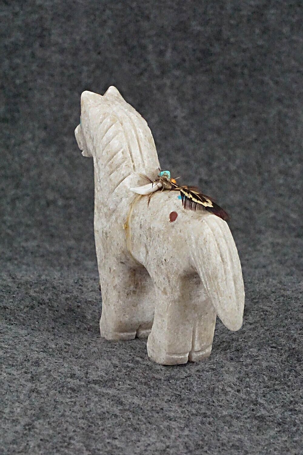Horse Navajo Fetish Carving - Ben Livingston