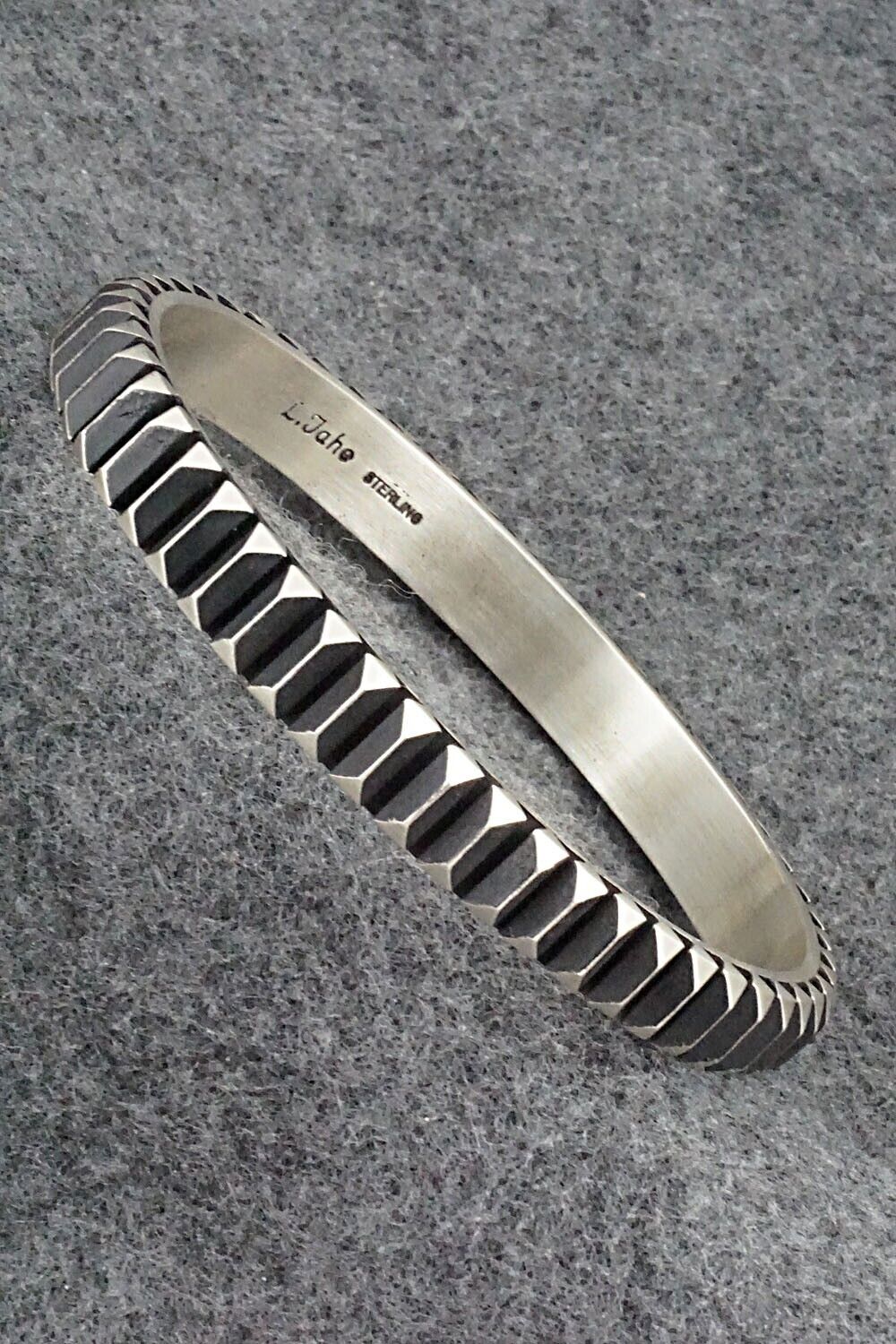 Sterling Silver Bangle Bracelet - Leander Tahe