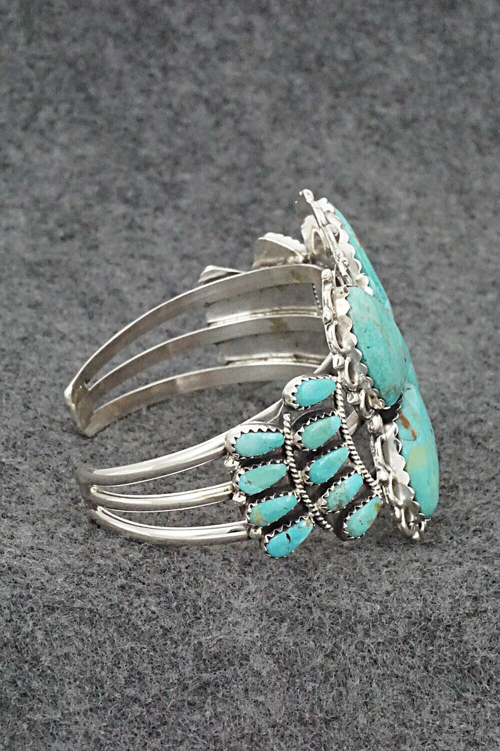 Turquoise & Sterling Silver Bracelet - Zeita Begay