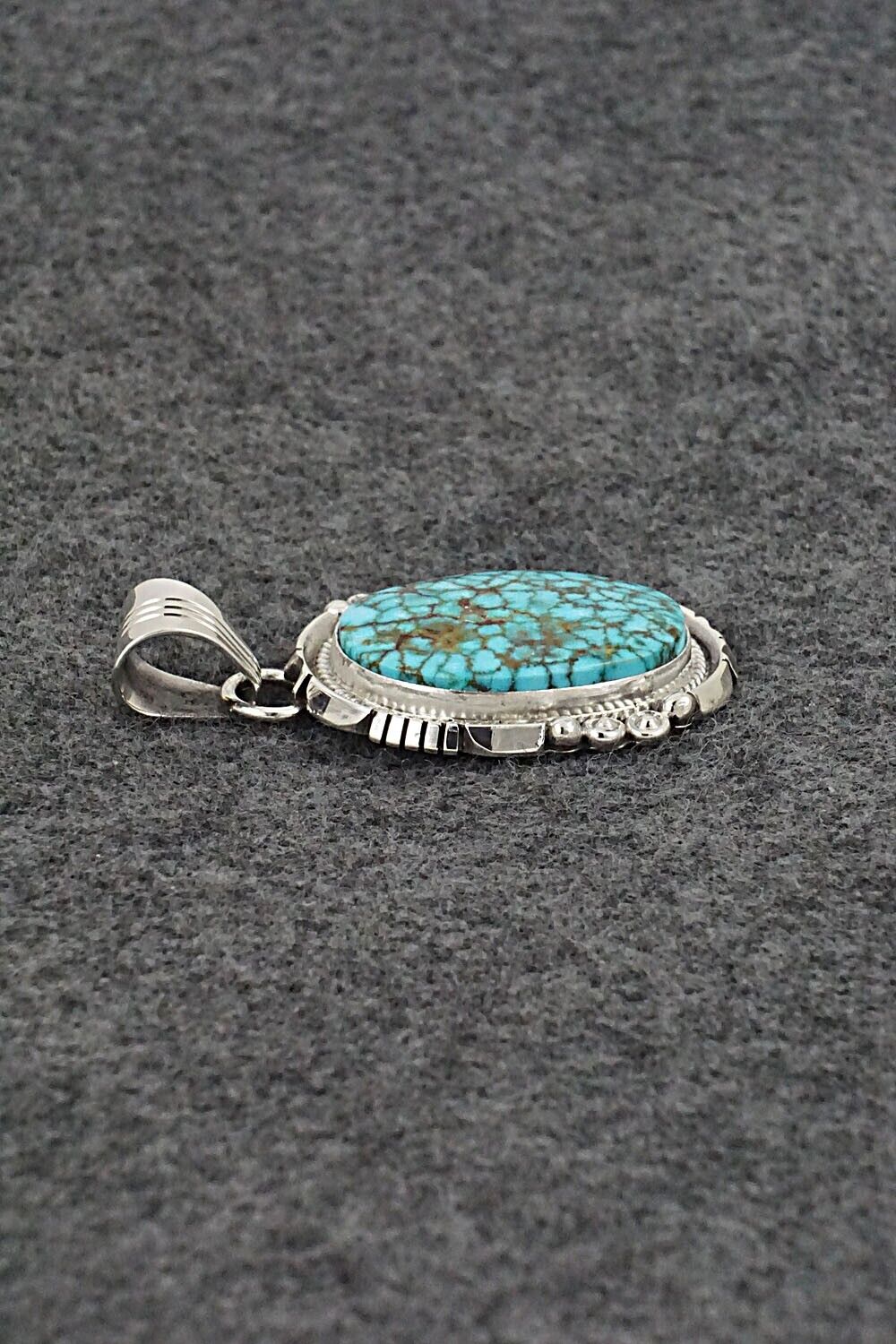 Turquoise & Sterling Silver Pendant - Daniel Benally