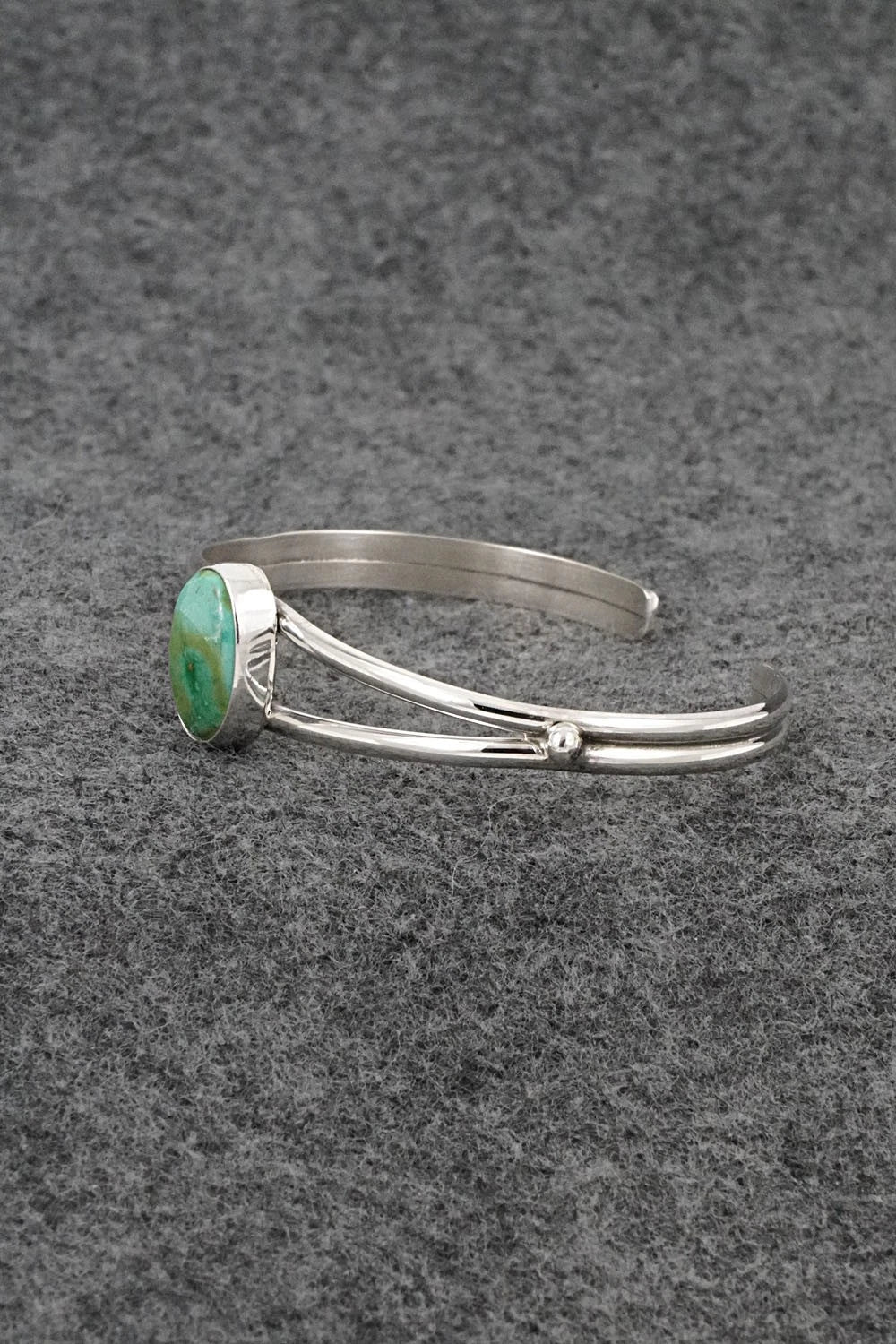 Turquoise & Sterling Silver Bracelet - Rosemary Saunders