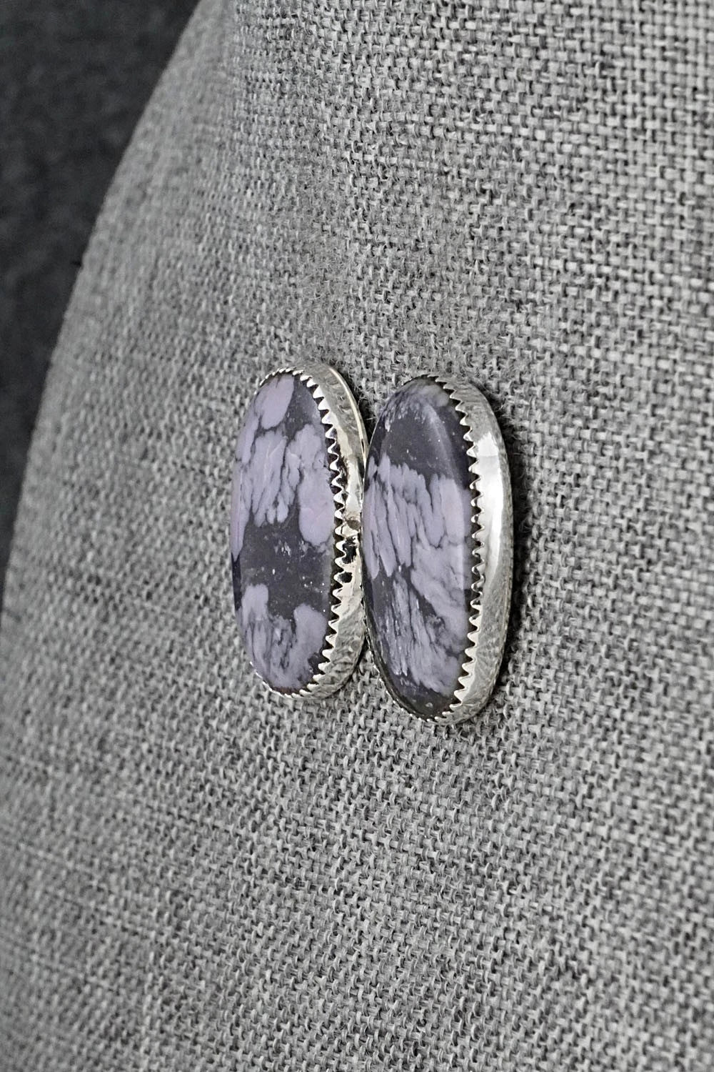 Morado & Sterling Silver Earrings - Murray Hannaweeka